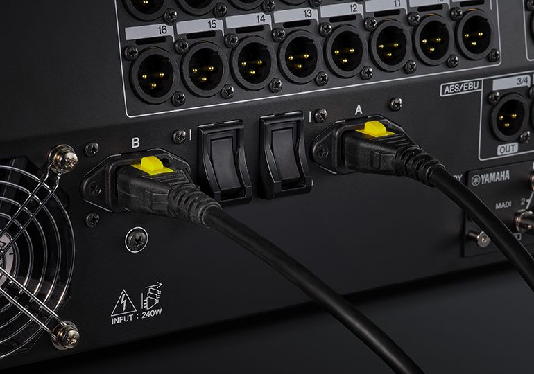 Yamaha Digital Mixing Console DM7: 冗余電源，可靠性高